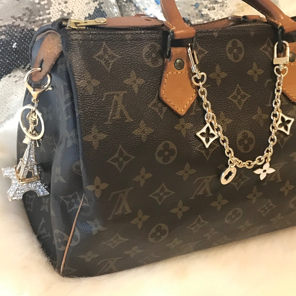 💋Authentic Louis Vuitton Speedy 30💋LV Monogram/Authenticity Document In Photos